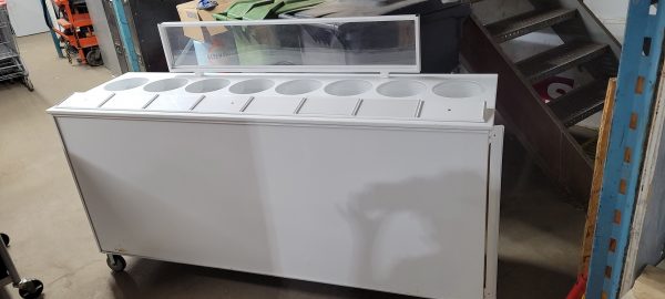 Meuble en acier pour triage