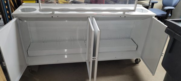 Meuble en acier pour triage