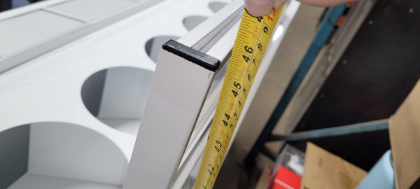 Meuble en acier pour triage