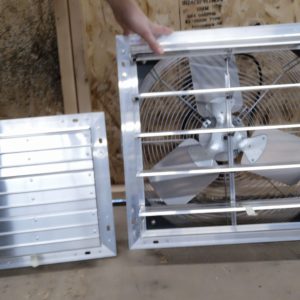 Laliberté Produits Industriels Ventilateur Mural à volets 12’’ et 20’’ Neuf