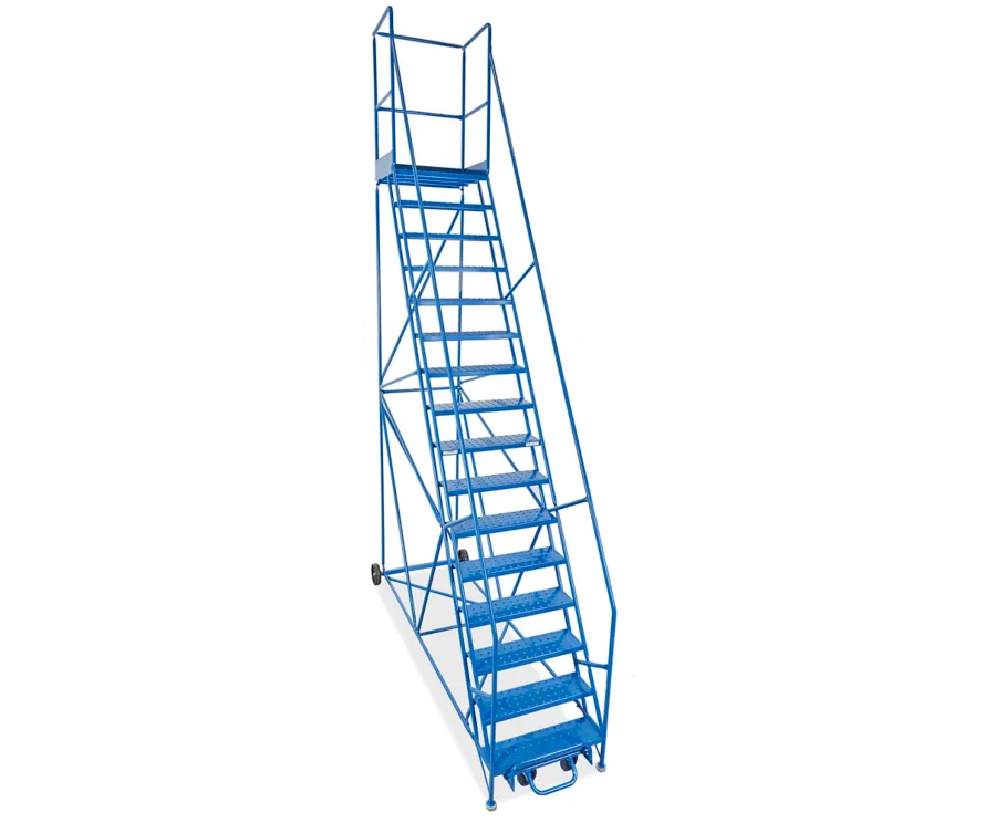 Escalier mobile Canway 16 marches 12 pieds plateforme - Laliberté Produits  Industriels