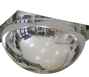 Laliberté Produits Industriels Miroir en dôme avec panneau pour plafond suspendu, Diamètre 24"