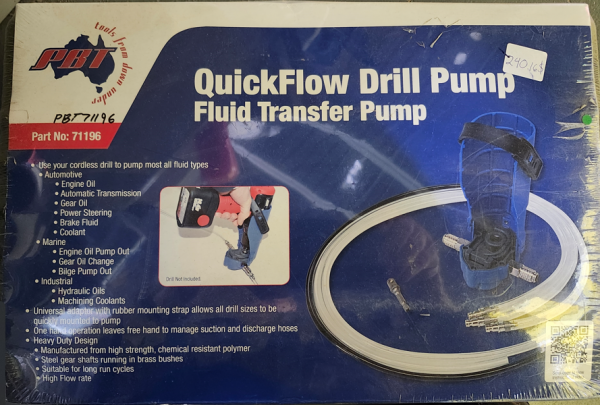 Pompe a huile et fluide pour perceuse