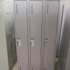 Casier 3 portes gris