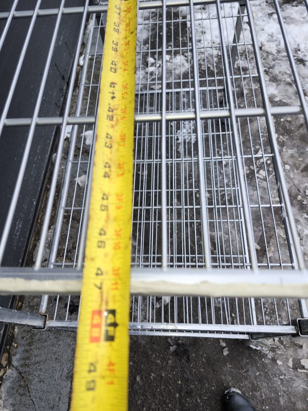 Étagère Treillis métallique 24 X 48 X 70