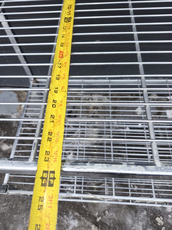 Étagère Treillis métallique 24 X 48 X 70