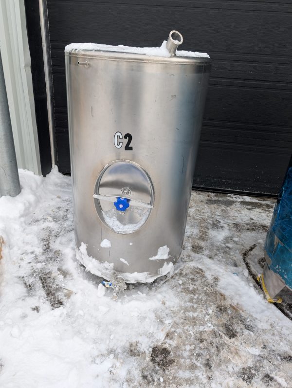 Cuve en stainless