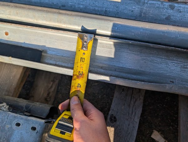 Porte de garage 8×8′