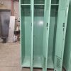 Casiers 3 portes vert reconditionné.2