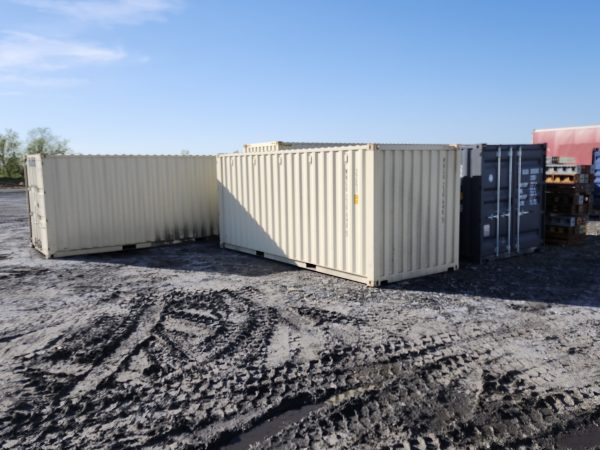 Conteneur 20′ neuf plusieurs en inventaire