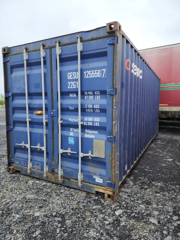 Conteneur 20′ usagé plusieurs dispo