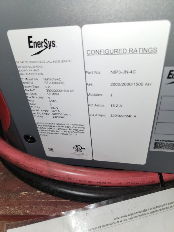 Chargeur de batterie lift 24 et 48 volts