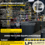NOUS EMBAUCHONS! - VENTES INTERNES
