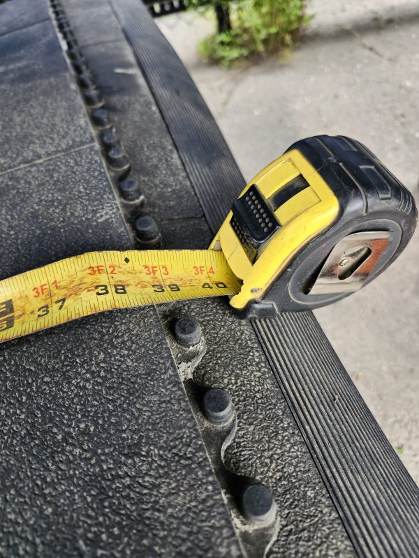 Tapis de sécurité usagé
