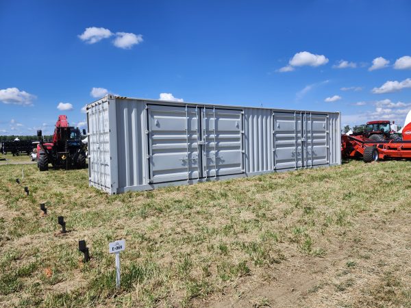 Conteneur 40′ HC 2 portes 12′