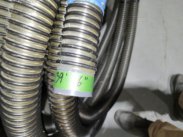 Tuyau aspiration 2” X 39′ 6”