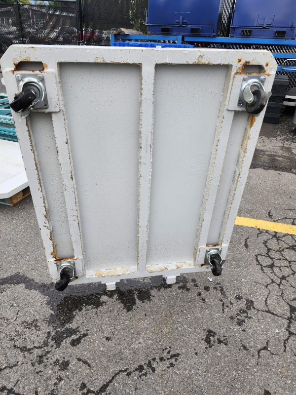 Chariot plateforme heavy duty en acier