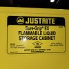 Armoire Produits Dangereux Justrite presque neuve 45 gal.