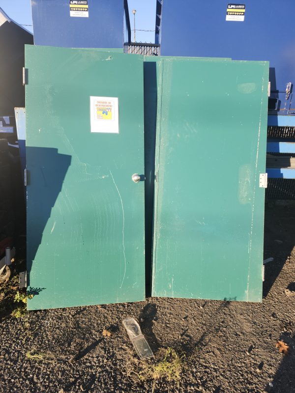 Portes acier coupe feux