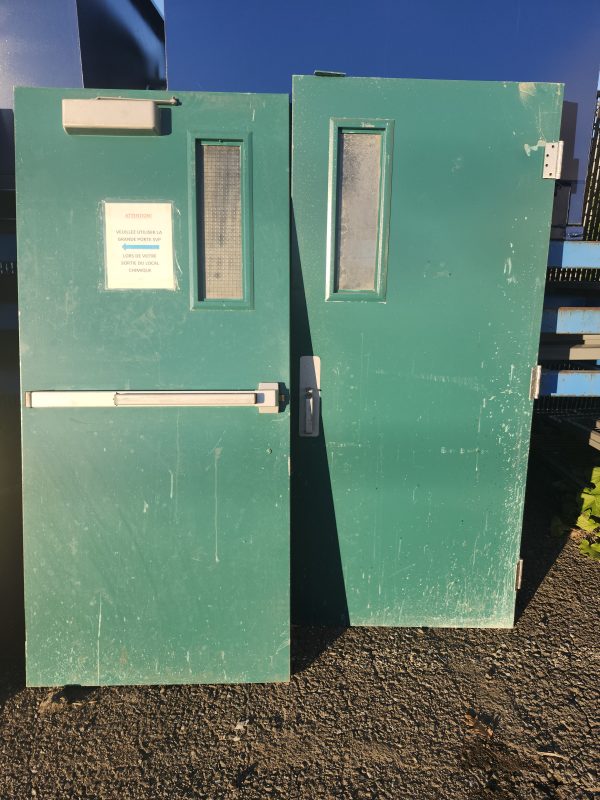 Portes acier coupe feux
