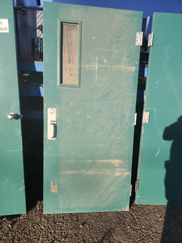 Portes acier coupe feux
