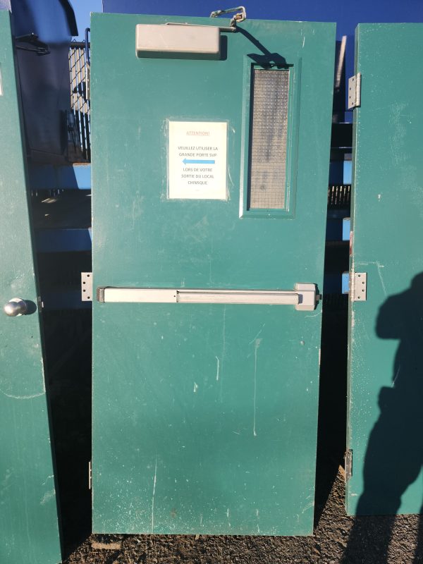 Portes acier coupe feux