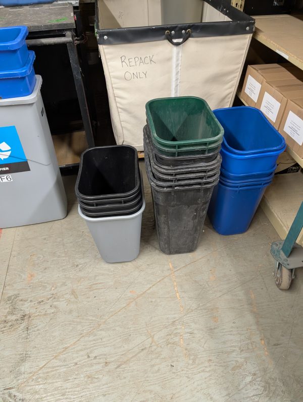 Poubelles pour recyclage