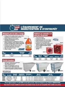 Laliberté Produits Industriels Catalogue Promo Manutention Entrepot